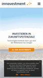 Mobile Screenshot of innovestment.de